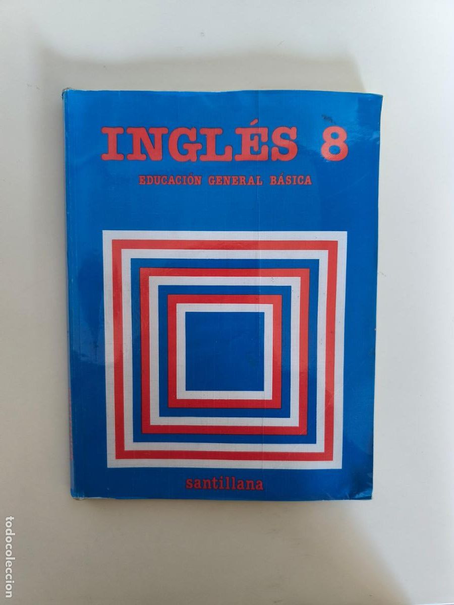 Libros antiguos: Libro Ingl&eacute;s 8 EGB Santillana Educaci&oacute;n General B&aacute;sica
