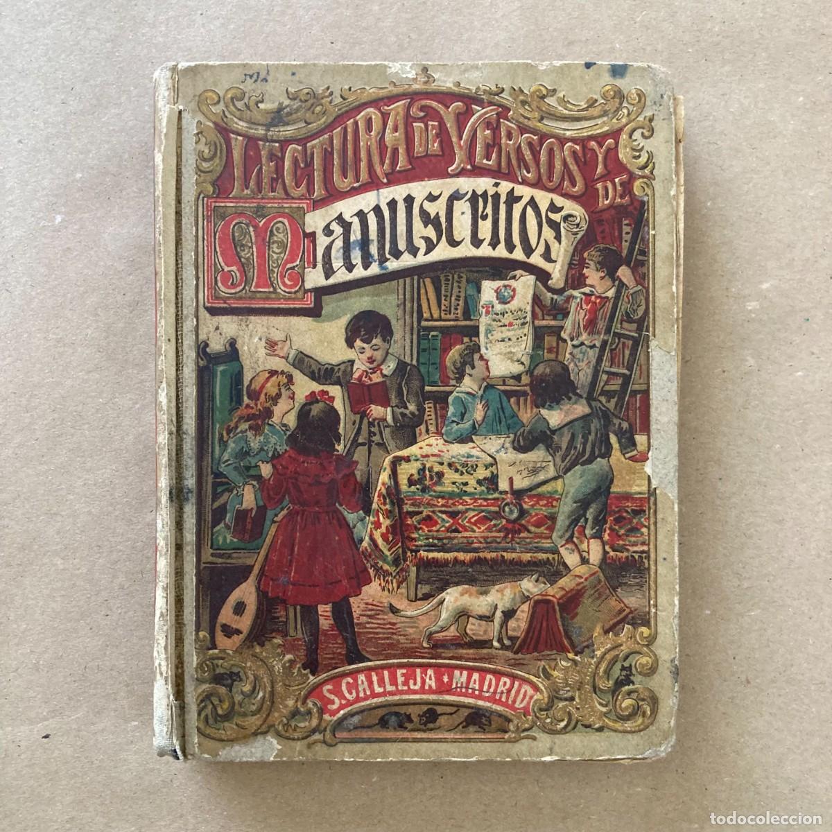 Libros antiguos: LIBRO LECTURA DE VERSOS Y DE MANUSCRITOS, S. CALLEJA, MADRID, EL PENSAMIENTO INFANTIL 5&ordf; PARTE