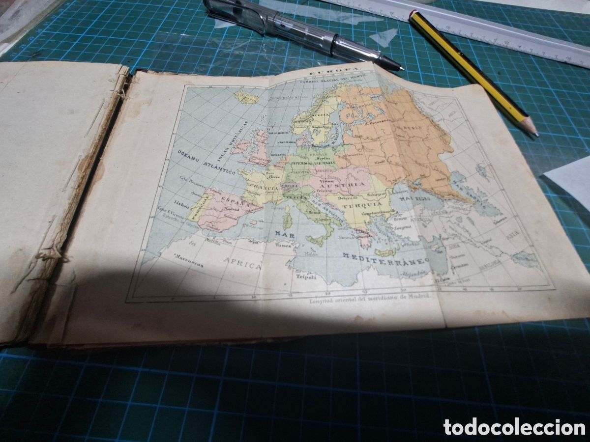 Libros antiguos: Geografia para ni&ntilde;os - Foto 3
