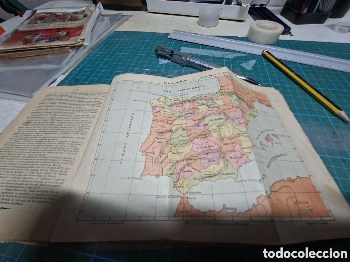 Libros antiguos: Geografia para ni&ntilde;os - Foto 4