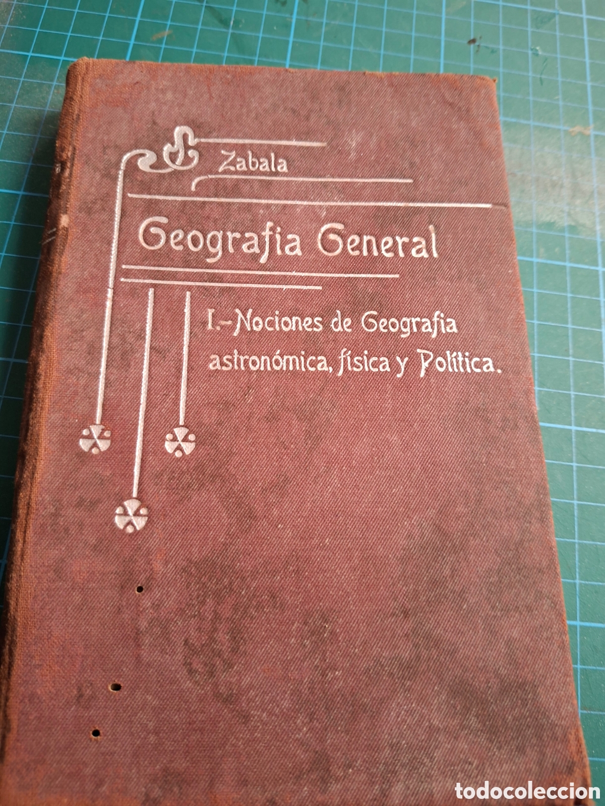Libros antiguos: Geograf&iacute;a General de Zabala