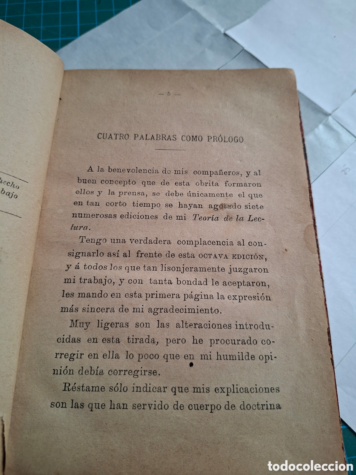 Libros antiguos: TEORIA DE LA LECTURA. LINRO - Foto 2