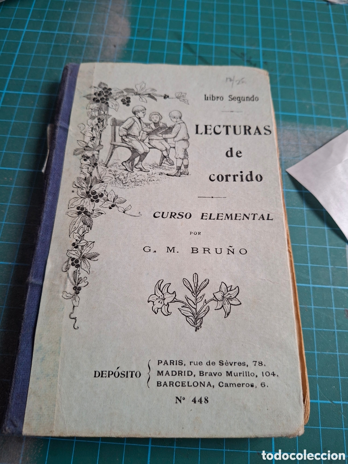 Libros antiguos: Libro LECTURAS DE CORRIDO - Foto 1