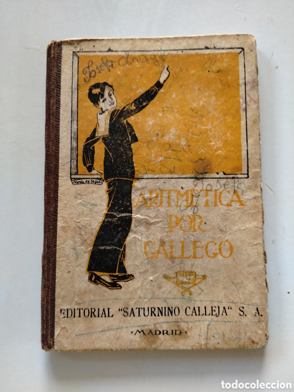 Libros antiguos: ARITM&Eacute;TICA COMPLETA PARA NI&Ntilde;OS - ANTONIO GALLEGO CHAVES - S. CALLEJA MADRID - FINALES DEL S. XIX.