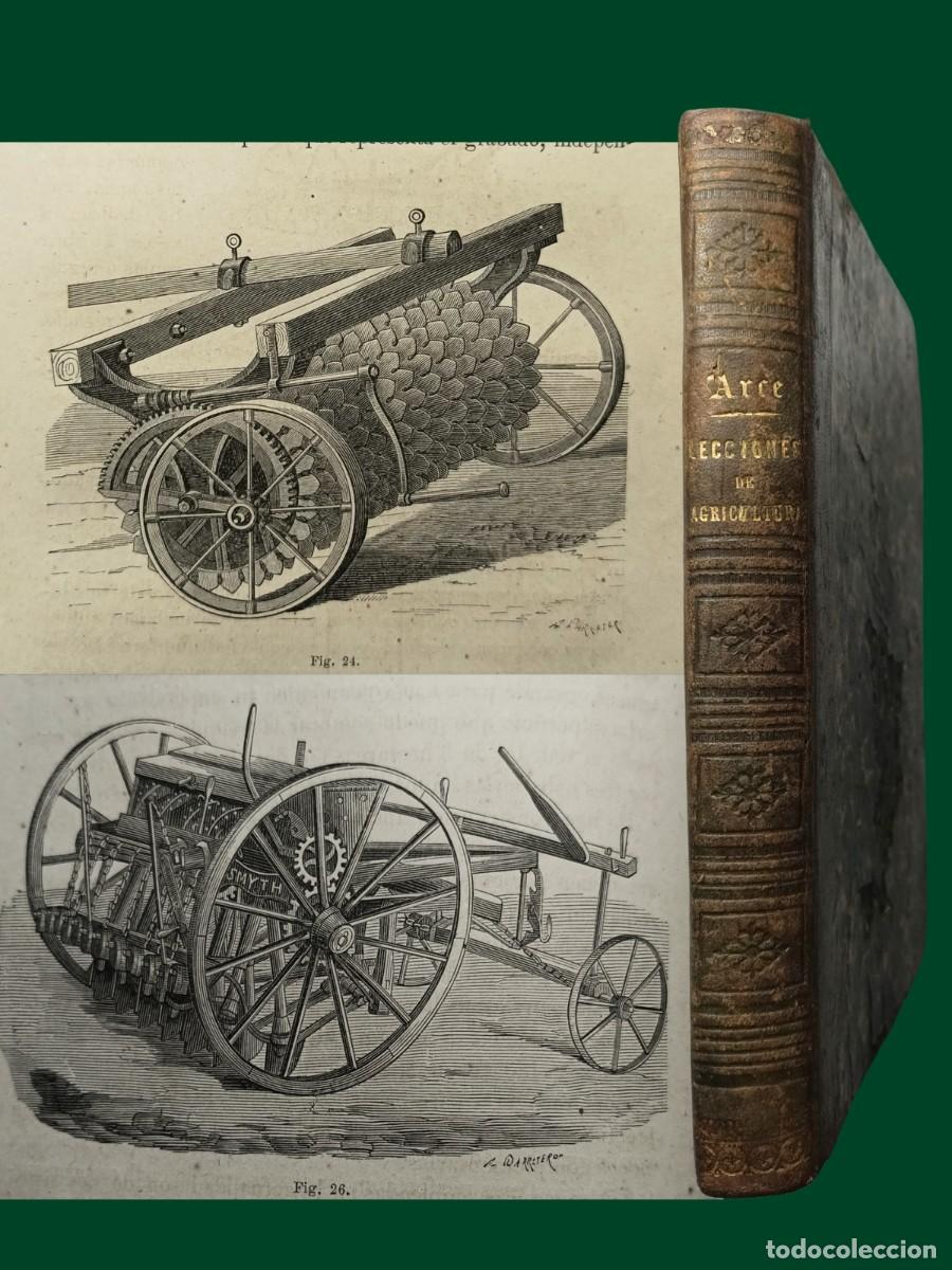 Libros antiguos: LECCIONES ELEMENTALES DE AGRICULTURA, B.A.R., 1882