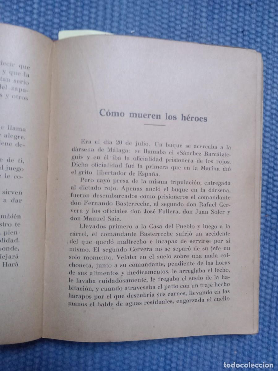 Libros antiguos: H&eacute;roes. Libro escolar de lectura - Foto 2
