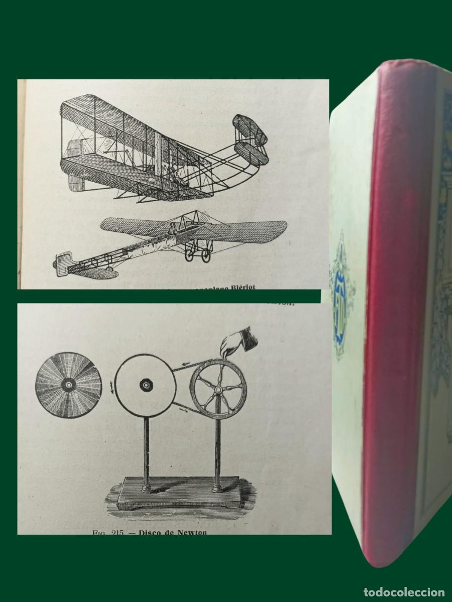 Libri antichi: NOCIONES DE CIENCIAS F&Iacute;SICAS Y NATURALES. Grabados. 1920s