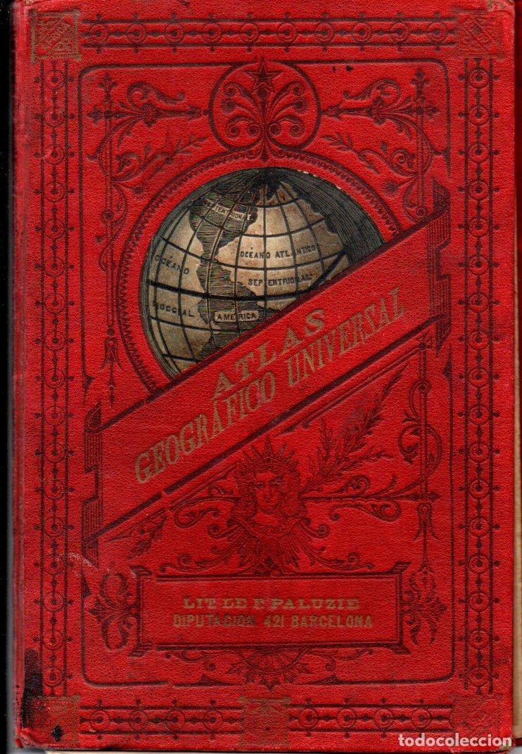 Old books: ATLAS UNIVERSAL PALUZIE 1896