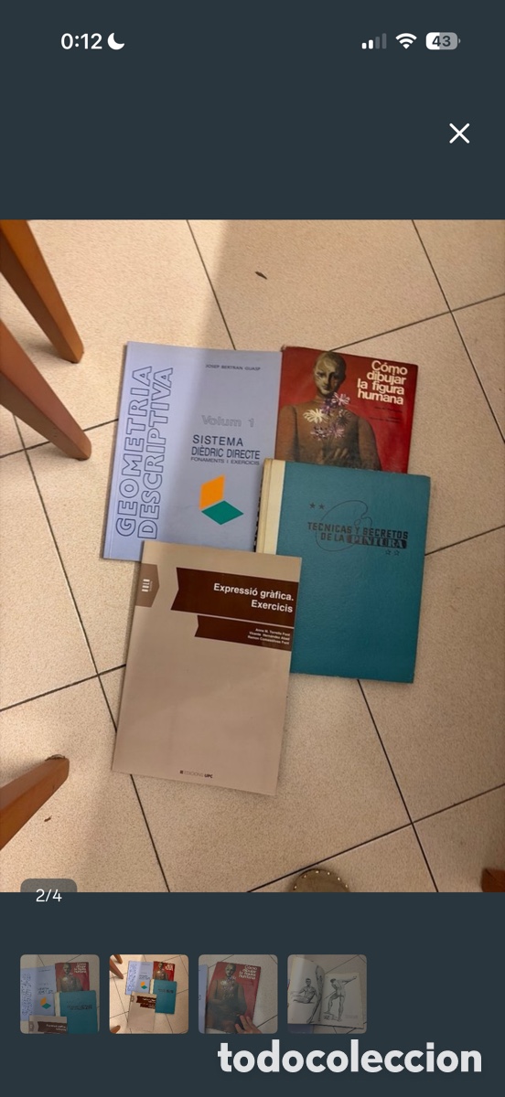 Libros antiguos: Llibres (pack de 4) dibuix - Foto 5
