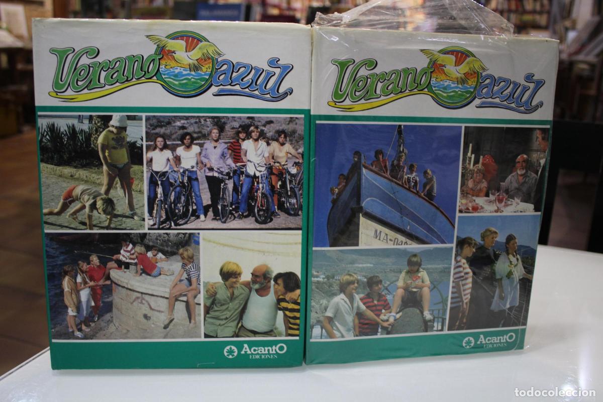 Libros antiguos: Verano Azul.- 2 tomos.- Acanto Ediciones. - Mercero Juldain, Antonio.; Valc&aacute;rcel Villar, Horacio.; R
