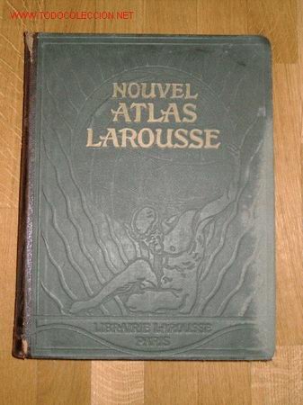 Libros antiguos: Nouvel Atlas Larousse ( 1924) - Foto 1
