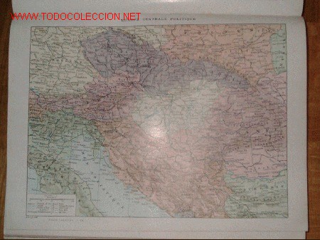 Libros antiguos: Mapas en color - Foto 5