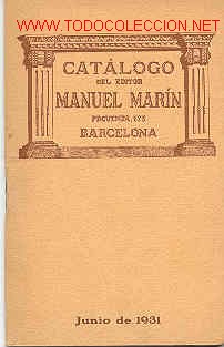 Libros antiguos: CATALOGO GENERAL - Foto 1