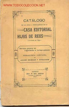 Libros antiguos: CATALOGO DE LAS OBRAS Y PUBLICACIONES - Foto 1