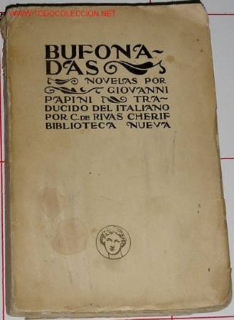 Libros antiguos: PAPINI, Giovanni - Bufonadas - Foto 1