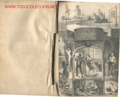 Antiquarische B&uuml;cher: PRISIONES DE EUROPA Tomo 2&ordm; a&ntilde;o 1863
