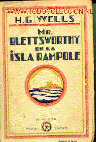 Libros antiguos: Mr. BLETTSWORTHY EN LA ISLA RAMPOLE. Novela. - Foto 1