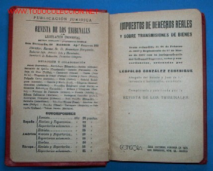 Libros antiguos: DERECHOS REALES - Foto 1