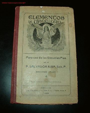 Libros antiguos: Elementos de urbanidad - Foto 1