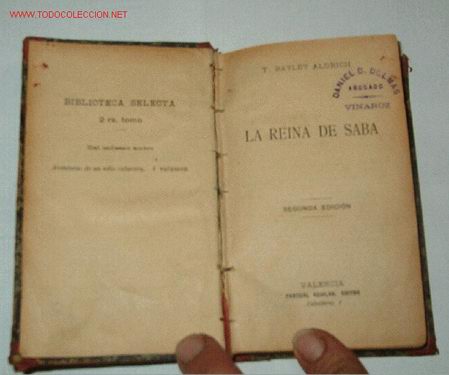 Libros antiguos: &rdquo;La reina de Saba&rdquo; - Foto 1