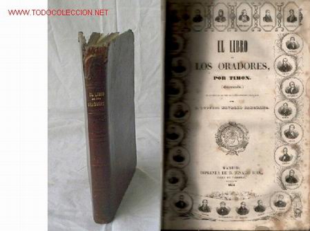 Libros antiguos: EL LIBRO DE LOS ORADORES 1844 - Foto 1