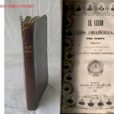 Libros antiguos: EL LIBRO DE LOS ORADORES 1844. Lote 25824791