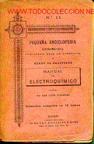 Libros antiguos: MANUAL DEL ELECTROQU&Iacute;MICO. - Foto 1