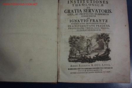 Libros antiguos: GRATIA SERVATORIS, LIBRO A&Ntilde;O 1758 - Foto 1