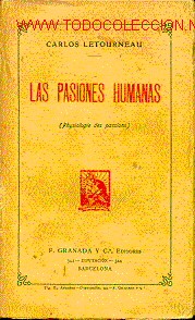 Libros antiguos: LAS PASIONES HUMANAS. - Foto 1