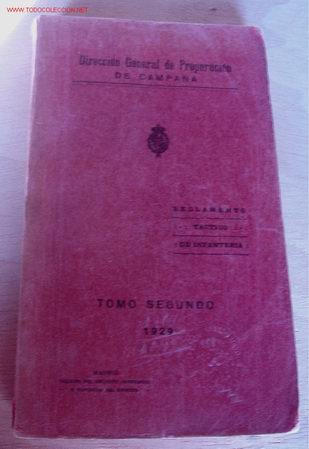 Libros antiguos: Reglamento t&aacute;ctico de Infanter&iacute;a, tomo II - Foto 1