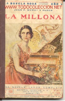 Libros antiguos: LA NOVELA ROSA - LA MILLONA - Foto 1