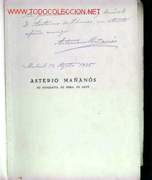 Libri antichi: Luis Arribas Fernandes, Asterio Ma&ntilde;anos