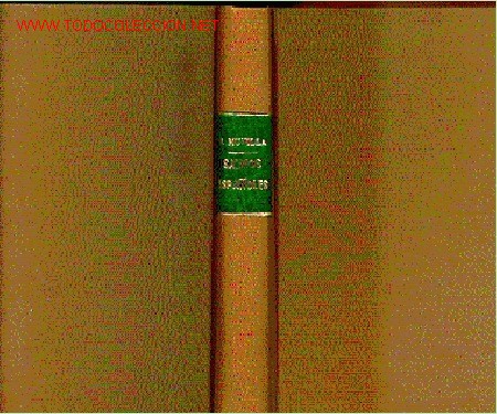 Libros antiguos: SALMOS ESPA&Ntilde;OLES - Foto 1