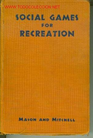 Antiquarische B&uuml;cher: SOCIAL GAMES FOR RECREATION New York, 1935