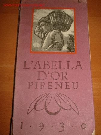 Libros antiguos: LABELLA DOR. Calendari. 1.930 - Foto 1