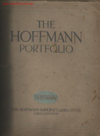 Libros antiguos: THE HOFFMANN portfolio .. Con dibujos de piezas .. en Ingles - Foto 1