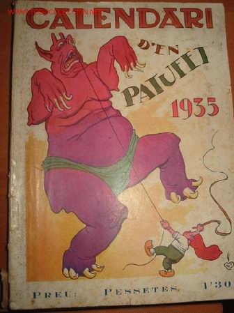 Libros antiguos: CALENDARIO PATUFET. 1.935 - Foto 1