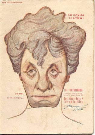 Libros antiguos: LAS SUPERHEMBRAS. Comedia en tres actos. V. Sardou. - Foto 1