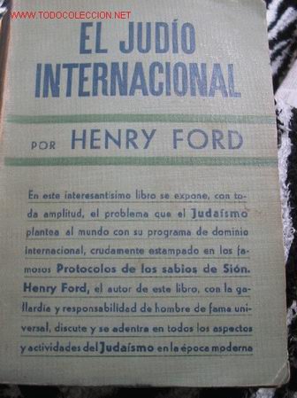 Libros antiguos: EL JUDIO INTERNACIONAL. Henry Ford. - Foto 1