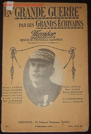 Libros antiguos: Cuaderno La Grande Guerre, 1914 - Foto 1
