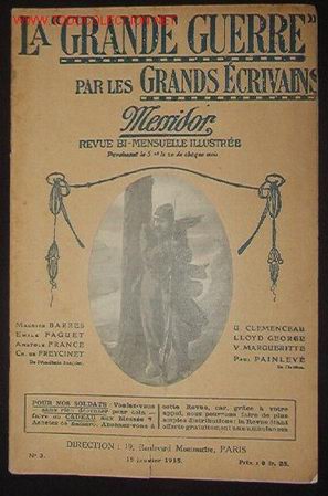 Libros antiguos: Cuaderno La Grande Guerre, 1915 - Foto 1