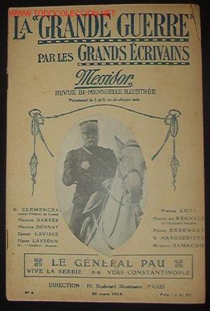 Libros antiguos: Cuaderno La Grande Guerre, 1915 - Foto 1