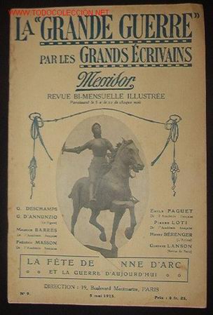 Libros antiguos: Cuaderno La Grande Guerre, 1915 - Foto 1