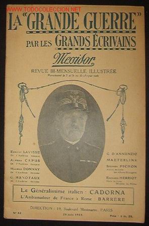 Libros antiguos: Cuaderno La Grande Guerre, 1915 - Foto 1