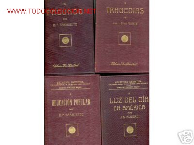 Libri antichi: 1916..4 LIBROS.LOTE.SOBRE ARGENTINA..4...1916