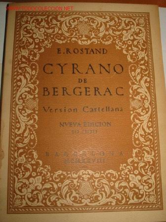 Libros antiguos: CYRANO DE BERGERAC. E.Rostand. 1.928 - Foto 1