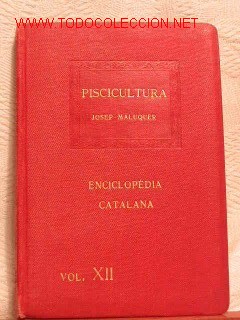 Libros antiguos: PISCICULTURA de Josep Maluquer - Foto 1