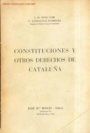 Libros antiguos: CONSTITUCIONES Y OTROS DERECHOS DE CATALU&Ntilde;A - Foto 1