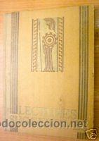 Old books: LESTURES SUGGESTIVES.1931.RAMON TORROJA. ILUST.CATA