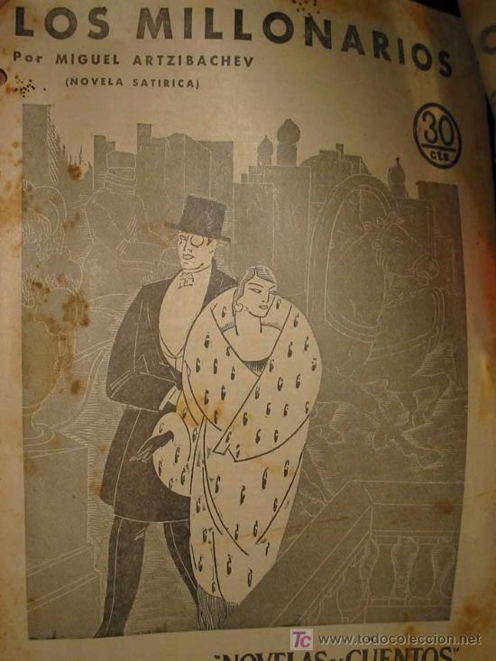Libros antiguos: LOS MILLONARIOS - Foto 1